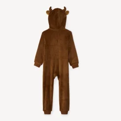 Surpyjama ludique renne de Noël en sherpa pour garçon