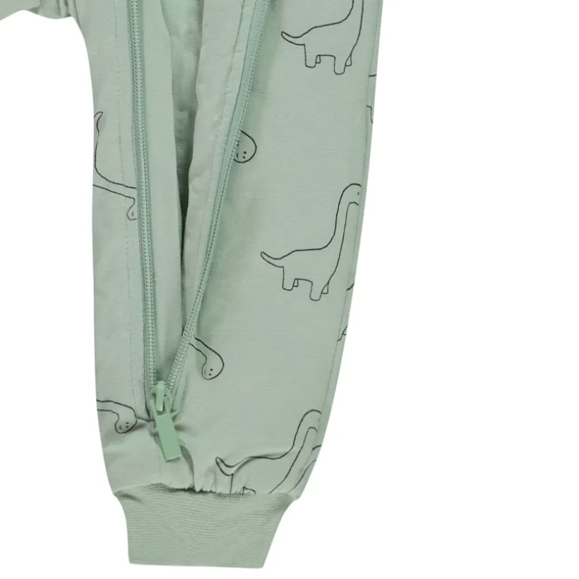 Surpyjama ouatiné et imprimé à zip pour bébé garçon