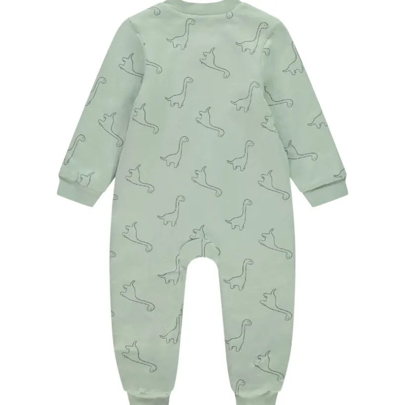 Surpyjama ouatiné et imprimé à zip pour bébé garçon
