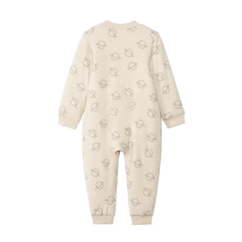 Surpyjama rembourré à imprimé moutons pour bébé