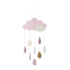 Suspensions Nuage - Rose