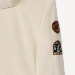 Sweat à capuche en sherpa pour garçon