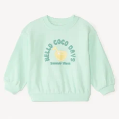 Sweat en maille fantaisie print en relief fantaisie pour bébé garçon