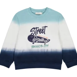 Sweat en molleton effet Tie and Dye fantaisie pour garçon