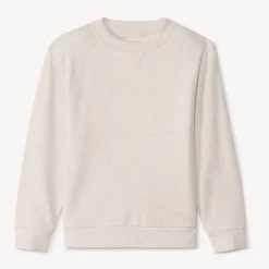Sweat en molleton gratté uni pour garçon