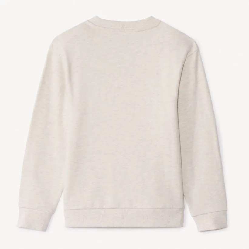 Sweat en molleton gratté uni pour garçon