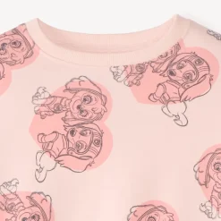 Sweat en molleton imprimé Stella et Libert de la Pat'Patrouille pour fille