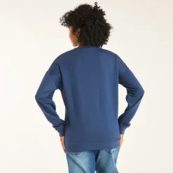 Sweat en molleton printé Amour pour femme