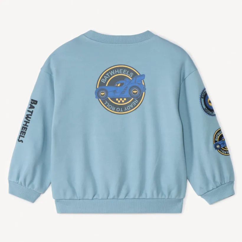 Sweat en molleton print Batwheels Warner pour bébé garçon
