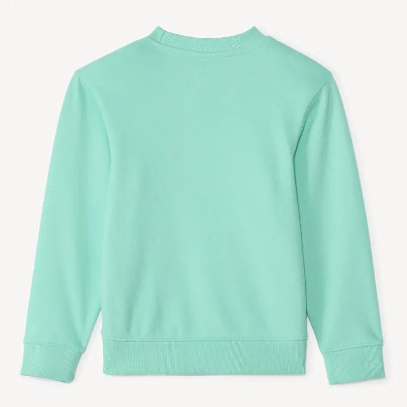 Sweat en piqué à print fantaisie pour garçon