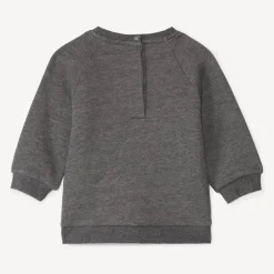 Sweat ludique bi-matière pour bébé garçon
