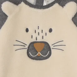 Sweat ludique bi-matière pour bébé garçon