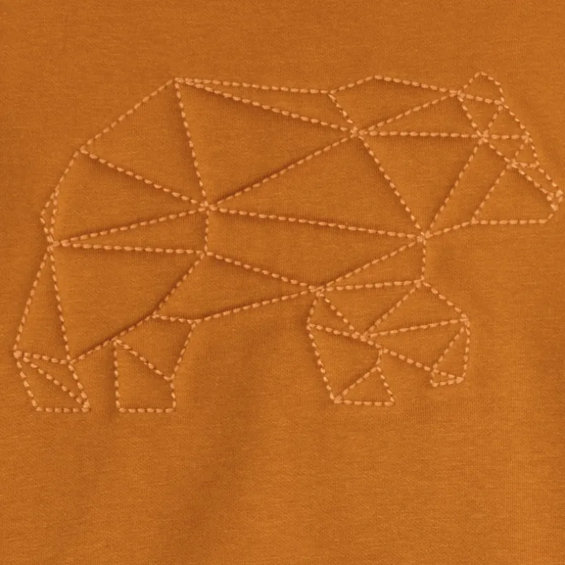 Sweat molleton avec animal surpiqué pour garçon