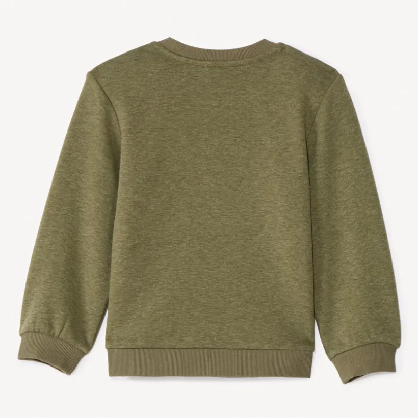 Sweat molleton avec broderie loop animal pour bébé garçon