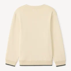 Sweat molleton avec broderie effet bouclette pour garçon