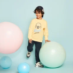 Sweat molleton avec puff print pour garçon