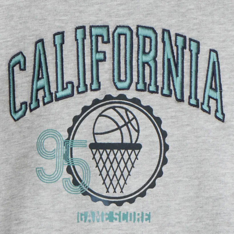 Sweat molleton brodé "California" pour garçon