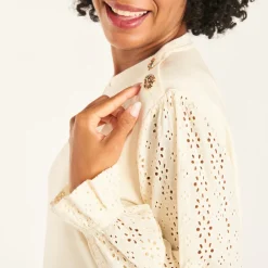 Sweat molleton effet 2en1 uni pour femme