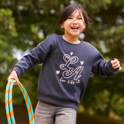 Sweat molleton fantaisie pour fille