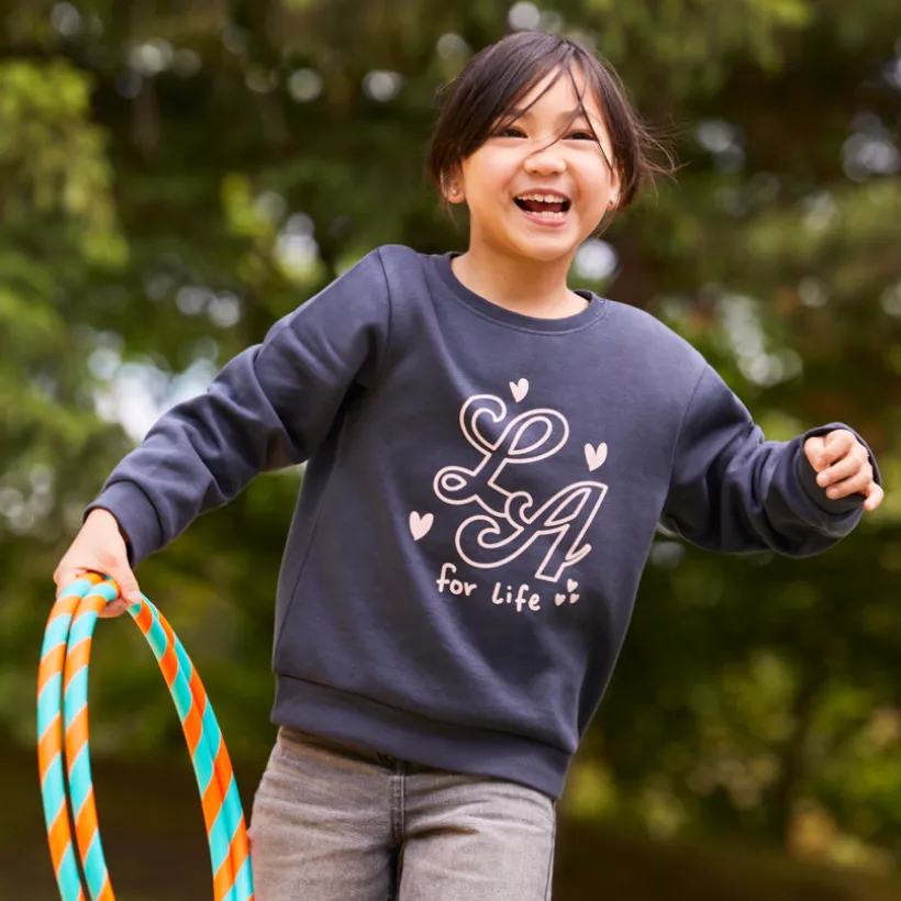 Sweat molleton fantaisie pour fille