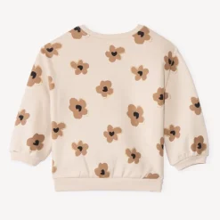 Sweat molleton oversize imprimé pour bébé fille