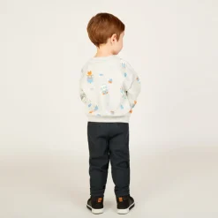 Sweat molleton oversize imprimé ski pour bébé garçon