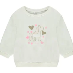 Sweat molleton oversize printé pour bébé fille