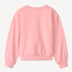 Sweat molleton oversize à sequins magiques pour fille