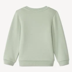 Sweat molleton à patchs bouclettes pour bébé fille