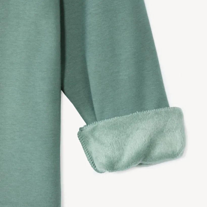 Sweat molleton à patchs bouclettes pour garçon