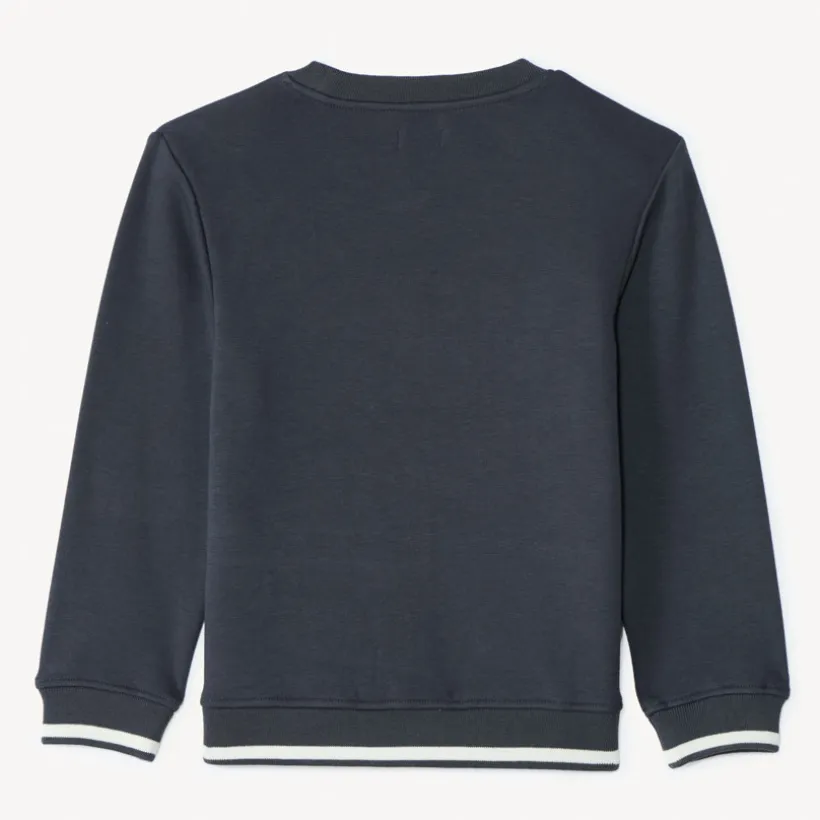 Sweat molleton à patchs bouclettes pour garçon