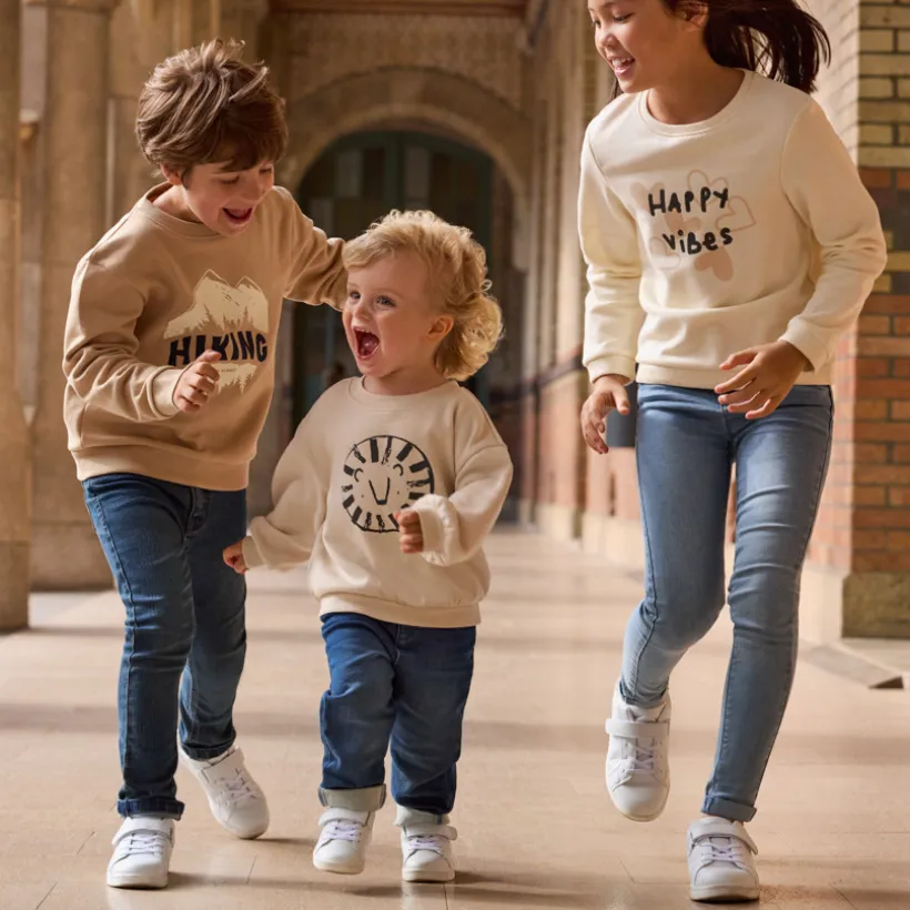 Sweat molleton print fantaisie pour garçon