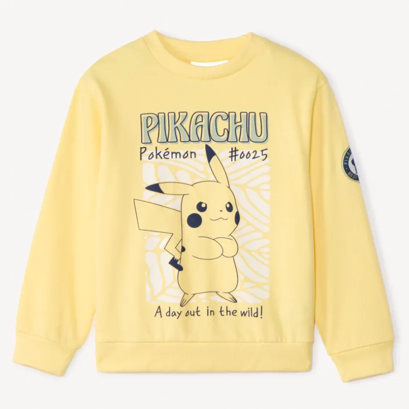 Sweat molleton print Pikachu Pokémon pour garçon