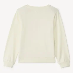 Sweat molleton printé pour fille