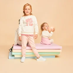 Sweat molleton printé pour fille
