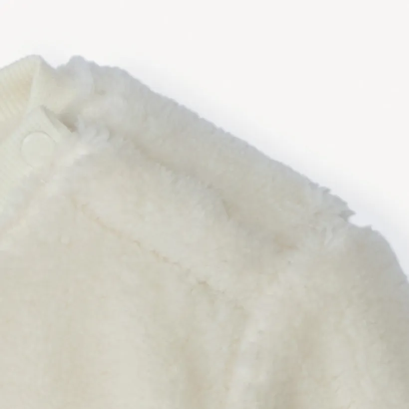 Sweat sherpa à patch renne de Noël pour bébé garçon