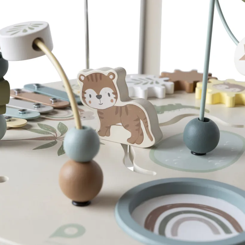 Table d'activités ludiques en bois Little Savane