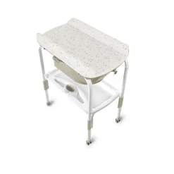 Table à langer combinée avec baignoire Flip iris