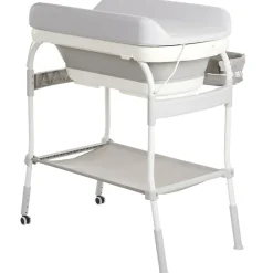Table à langer 2 en 1 avec baignoire Splash Up 2.0 gris