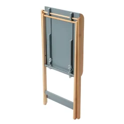 Table à langer pliante Jade hybride bleu gris