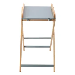 Table à langer pliante Jade hybride bleu gris