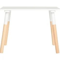 Table maternelle blanche