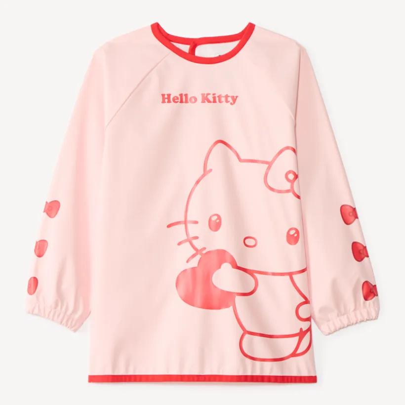 Tablier de peinture fille print Hello Kitty