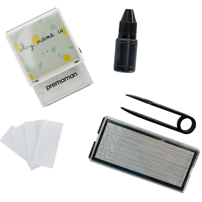 Tampon encreur textile personnalisable