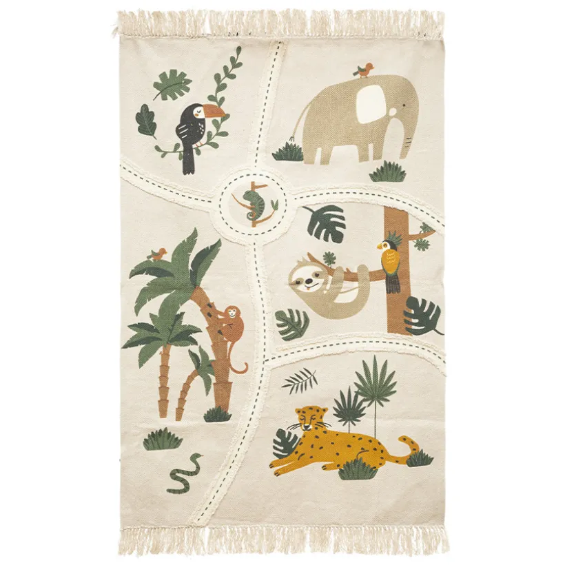 Tapis de chambre Jungle