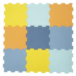 Tapis de dalles en mousse texturées 90 x 90 cm