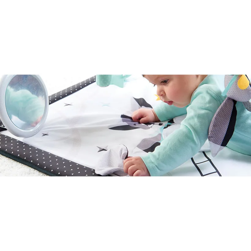 Tapis de jeux Classic Gymini Black & White