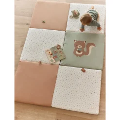 Tapis de motricité pliable 180 x 120 cm Roi des Forêt