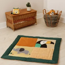 Tapis de parc réversible Jungle