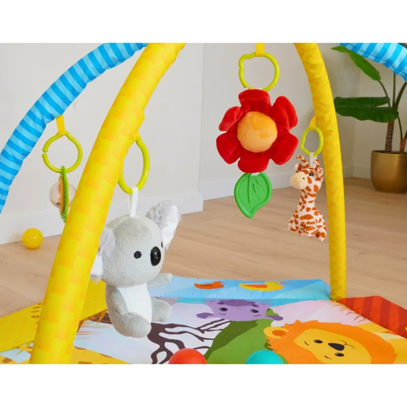 Tapis d'éveil & d'activité avec balles Palenquo